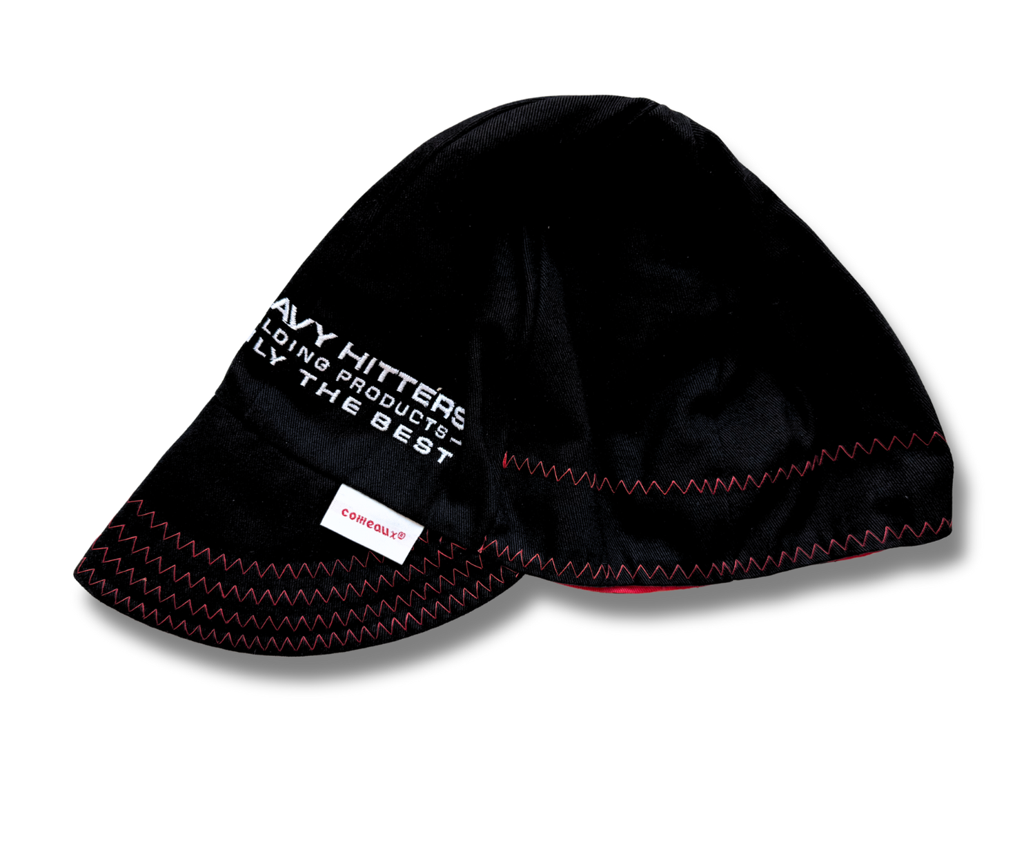 Welder's Cap Black/Red, Reversible