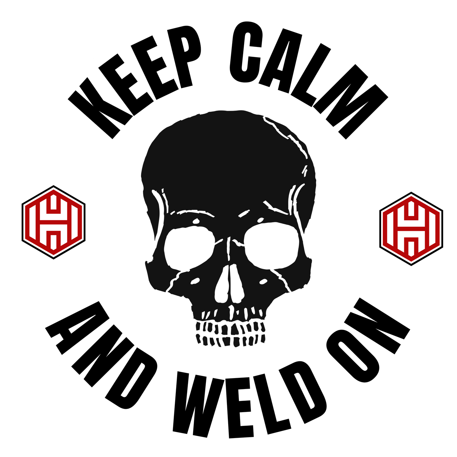 Keep Calm & Weld On - Sticker