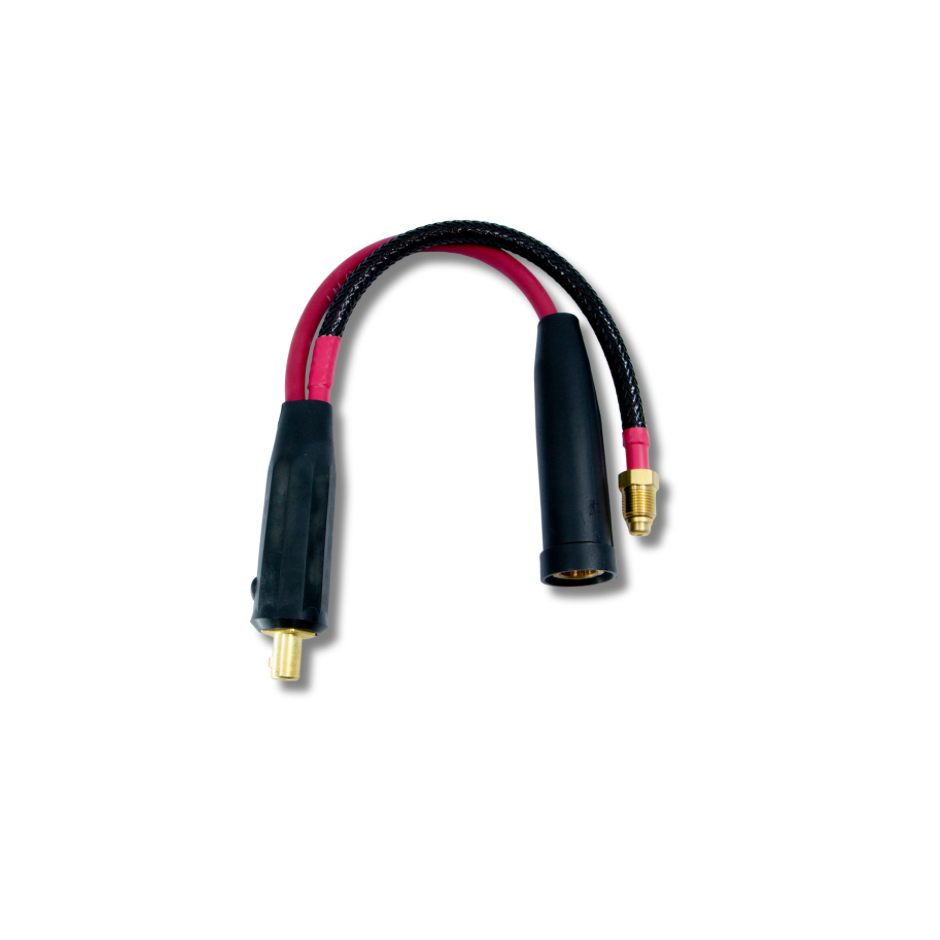 Adaptor Pigtail: Connects 2-Piece Rigs to Standard Dinse with Inline Gas Port