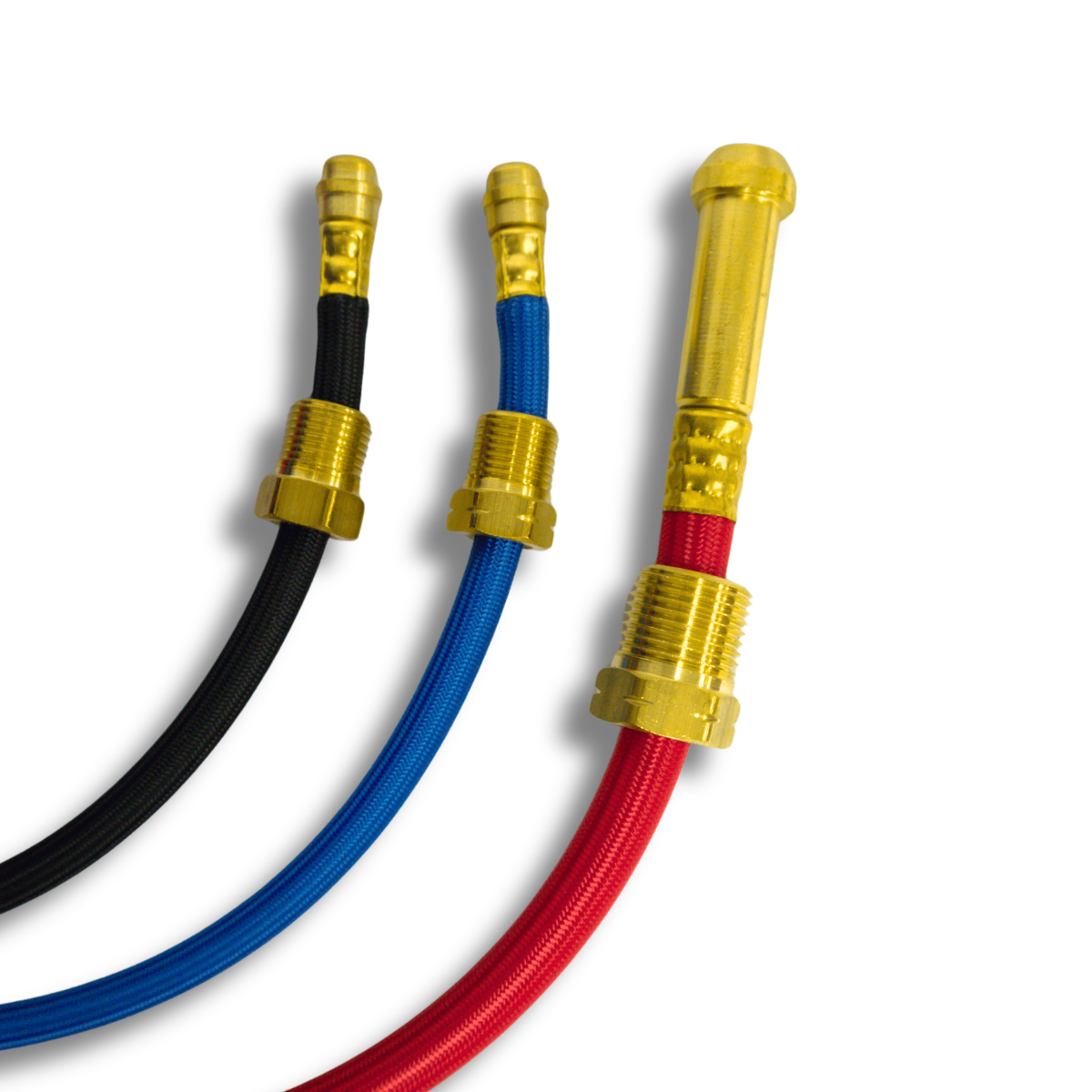 HH18F water-cooled TIG torch, hose connection fittings