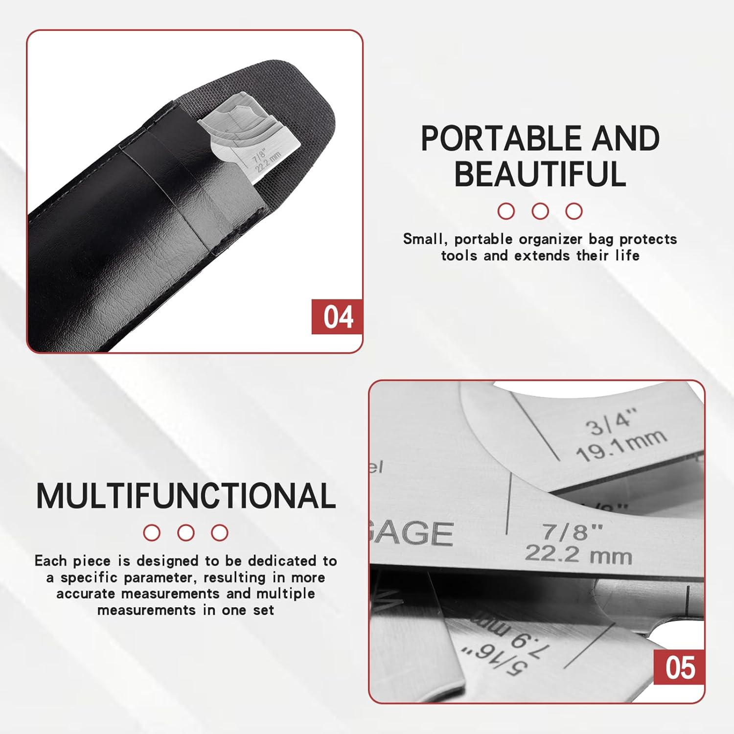 Fillet Gage Set